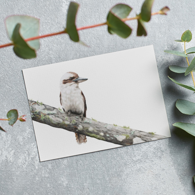 Laughing Kookaburra - Greeting Card